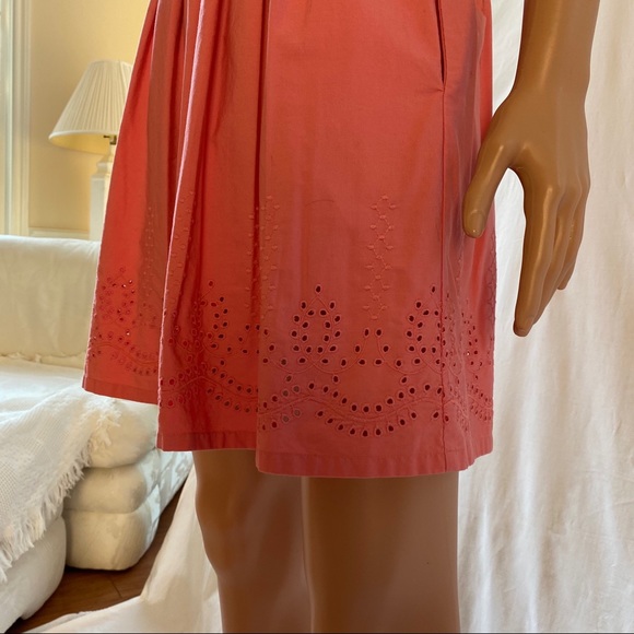 Women’s Sleeveless Pink Dress, 100% Cotton, Size 0 - Picture 5 of 5